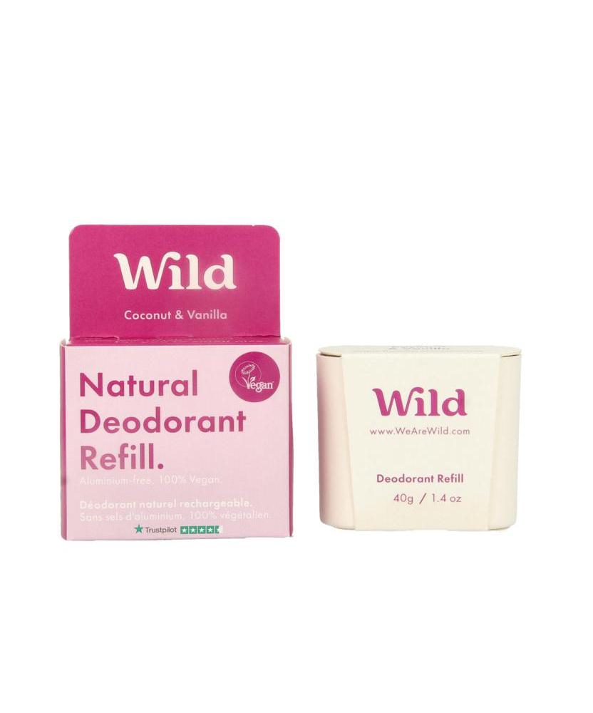 Natural deodorant coconut & vanilla refill