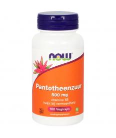 NOW Pantotheenzuur 500 mg (B5)