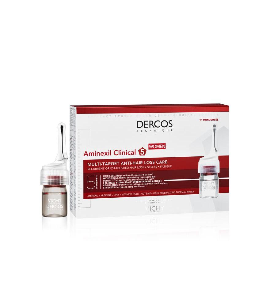 Dercos aminexil clinical 5 vrouw