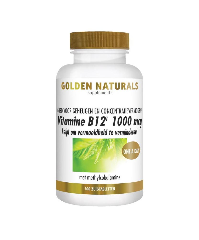Vitamine B12 1000mcg vegan