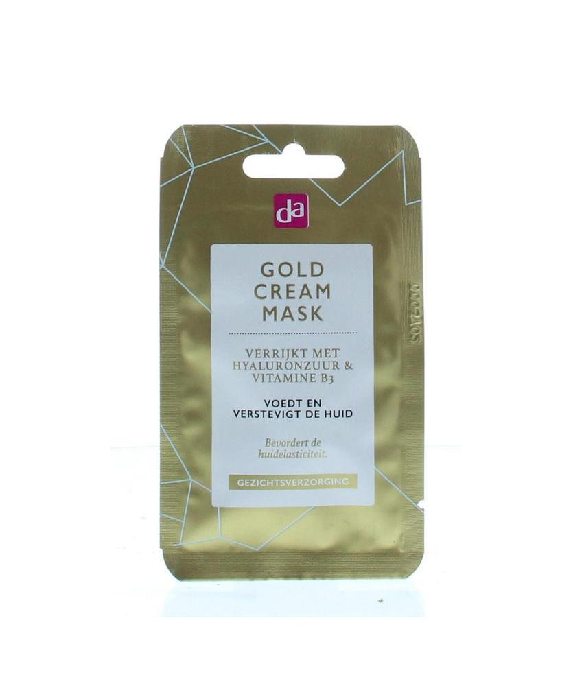Gold cream mask