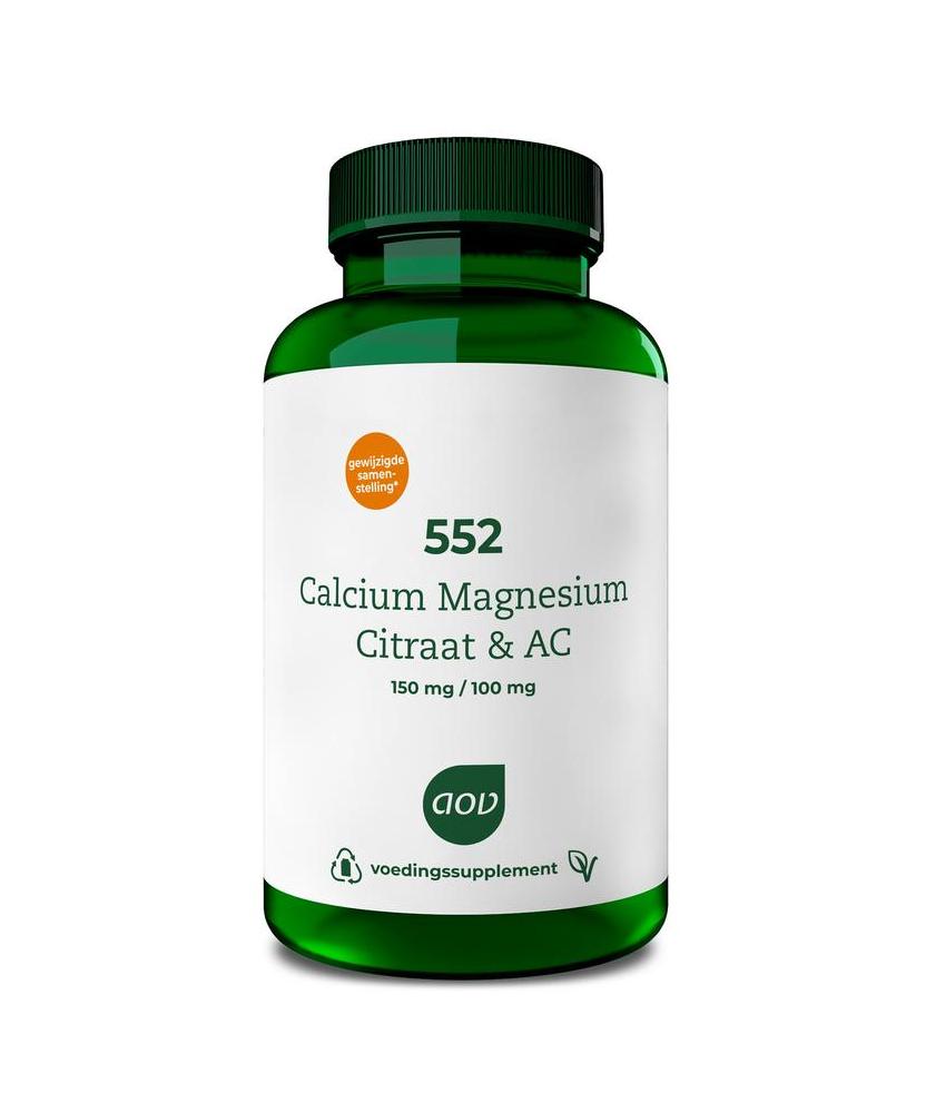 552 Calcium & magnesium citraat AC