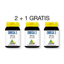 Omega 3 500 mg aktie 2 + 1