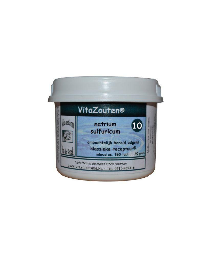 Natrium sulfuricum VitaZout Nr. 10