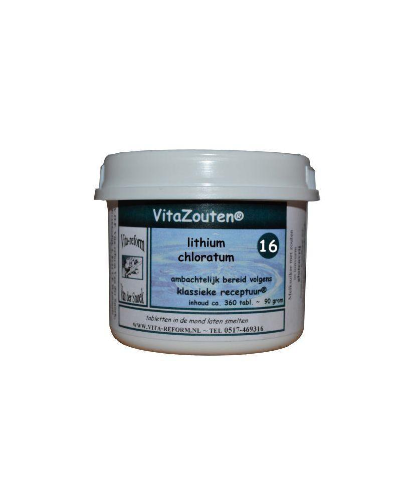 Lithium chloratum VitaZout Nr. 16