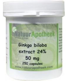 Ginkgo biloba 24% 50 mg